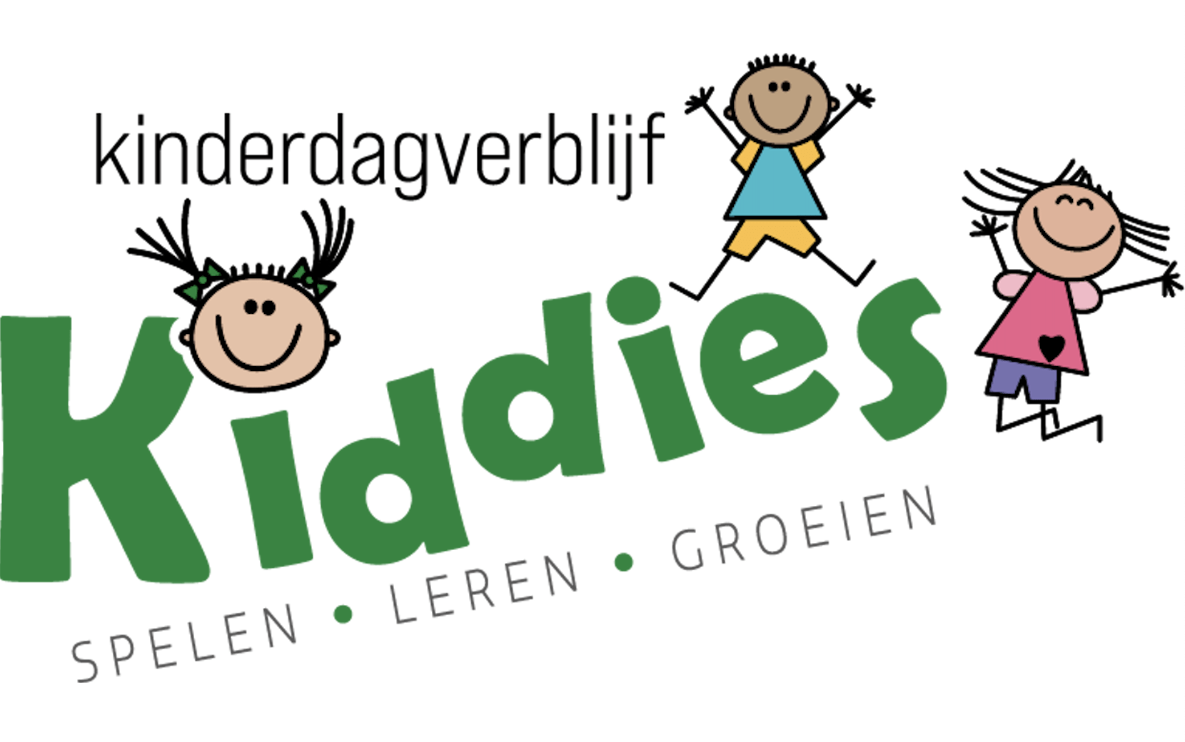 Kiddies-kort Logo Kinderdagverblijf Kiddies in Nuenen.